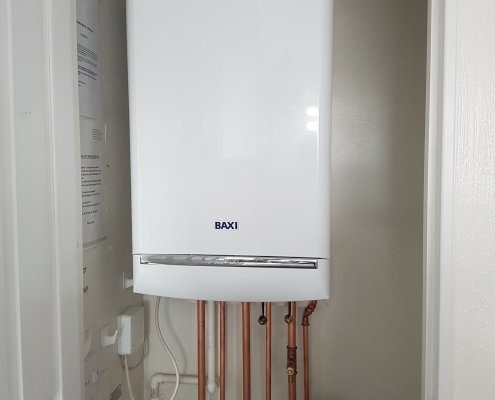 Baxi duo-tec installed in Waterbeach to replace old vokera combination boiler.