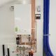 Combination boiler with underfloor heating and radiators installed in Cambridge